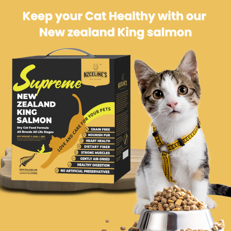 NZCeline's Salmon Dry Cat Food 1.5KG