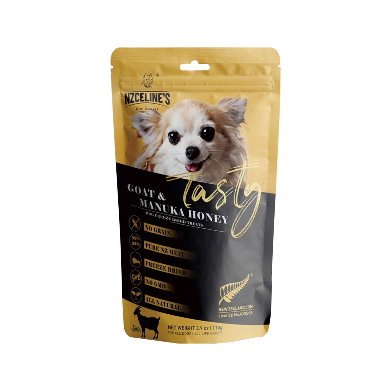 NZCeline's Tasty Goat and Manuka Honey Freeze Dried Dog Treat 110G